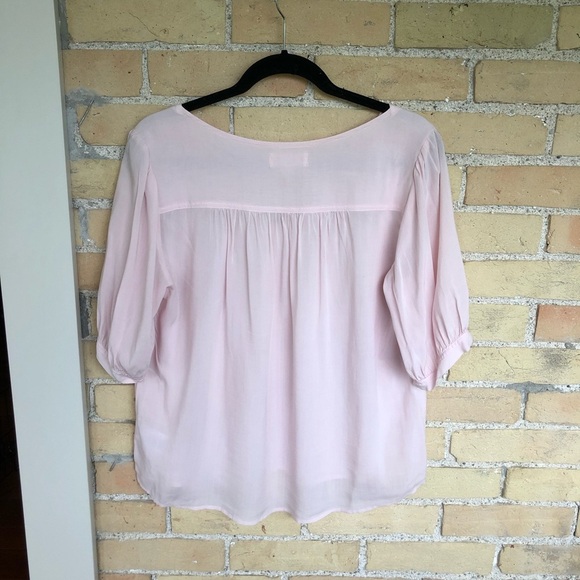 Velvet by Graham and Spencer Pink Shirt - Picture 3 of 4